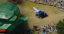 Thunderbirds Two and One